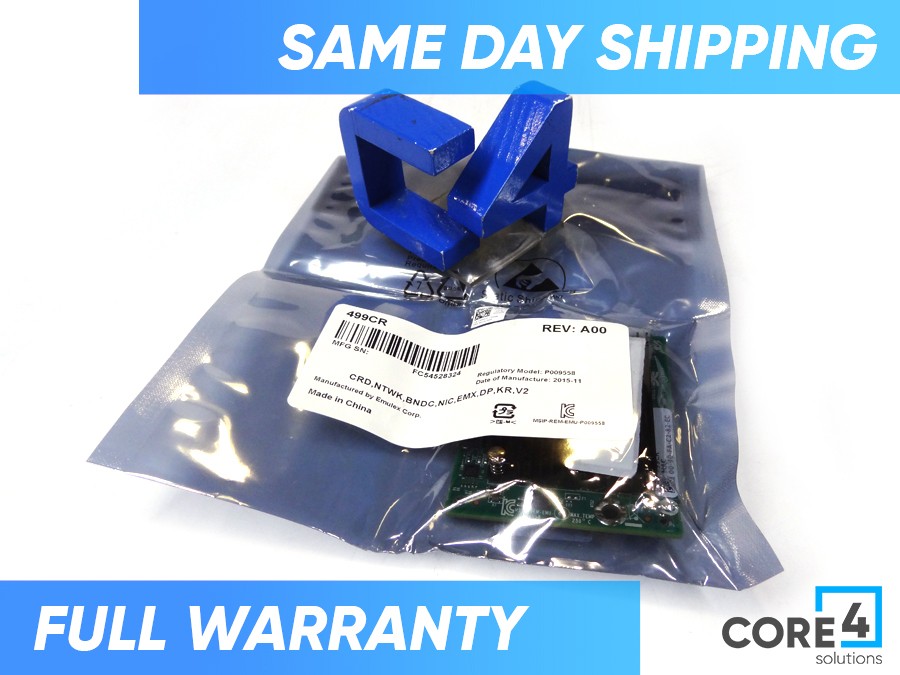 DELL 499CR EMULEX ONECONNECT 2-PORT 10GBE CARD *New Bulk*