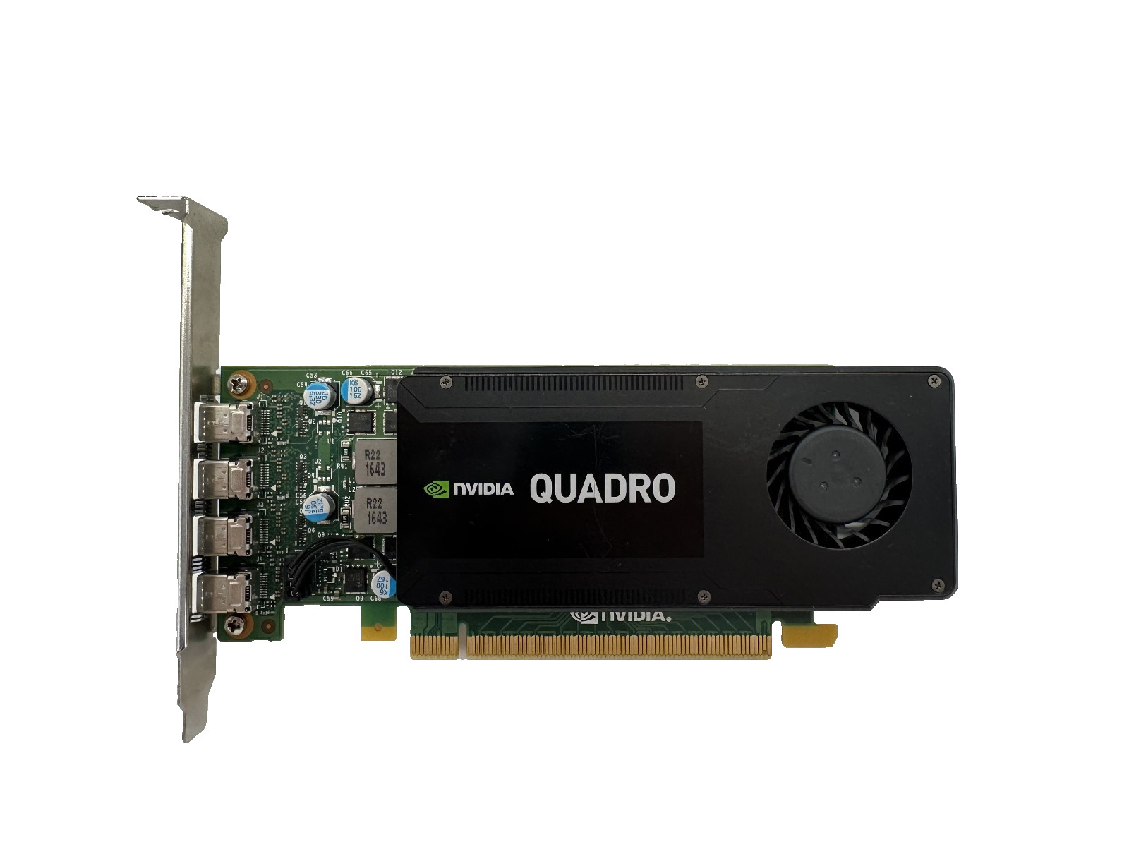 PNY NVIDIA Quadro K1200 4GB GDDR5 PCIe 4x Mini DP Video Graphics Card VCQK1200-T