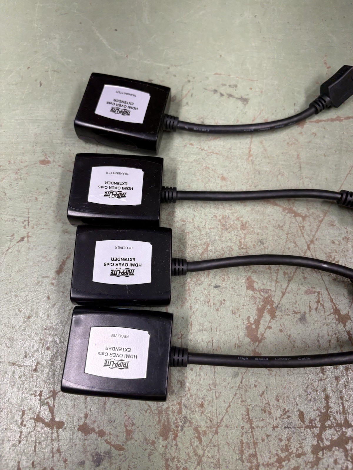 Tripp Lite B1261A1U HDMI Extender 125ft 1080p Lot Of 4