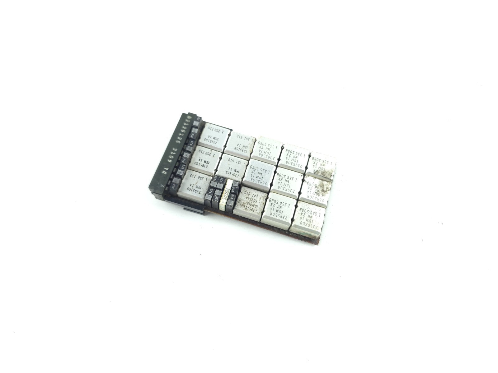 Vintage IBM Mainframe System Board IBM 14 Transistor Chip Circuit Gold