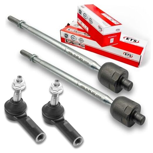4Pc Inner Outer Tie Rod End Kit EV800958, ES801123 Fits 2019-2022 Ram 1500