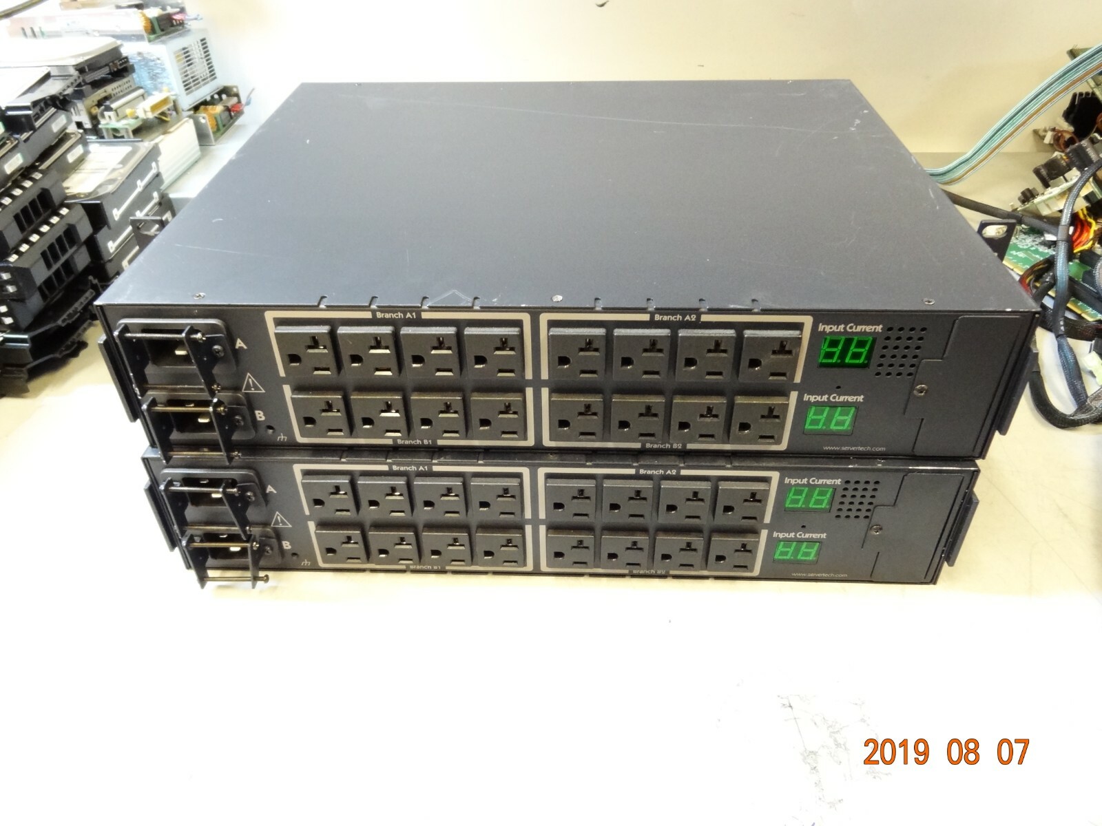 Sentry Metered Cabinet distribution Unit C-16HF1-C20 (Lot of 2) #TQ264