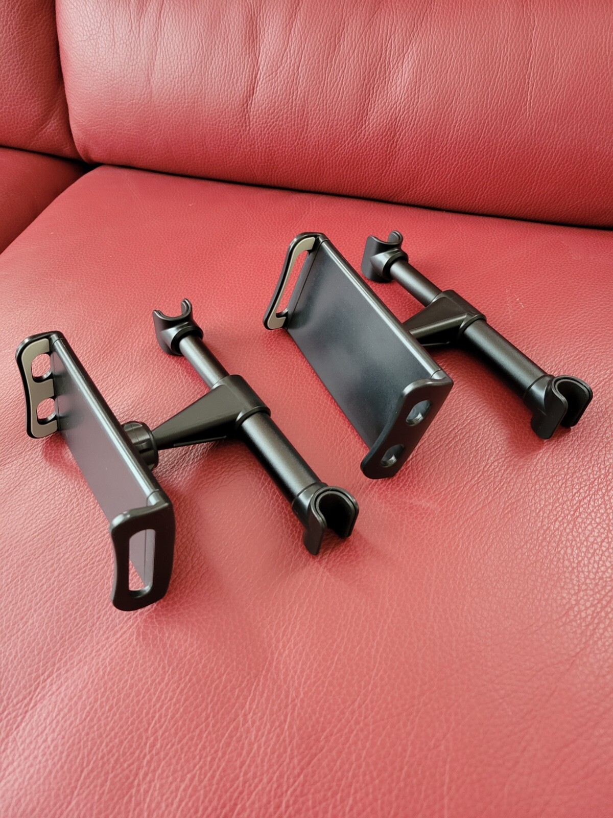 2 PACK Car Backseat Tablet Headrest Holder for Android and iPad / Cellphones