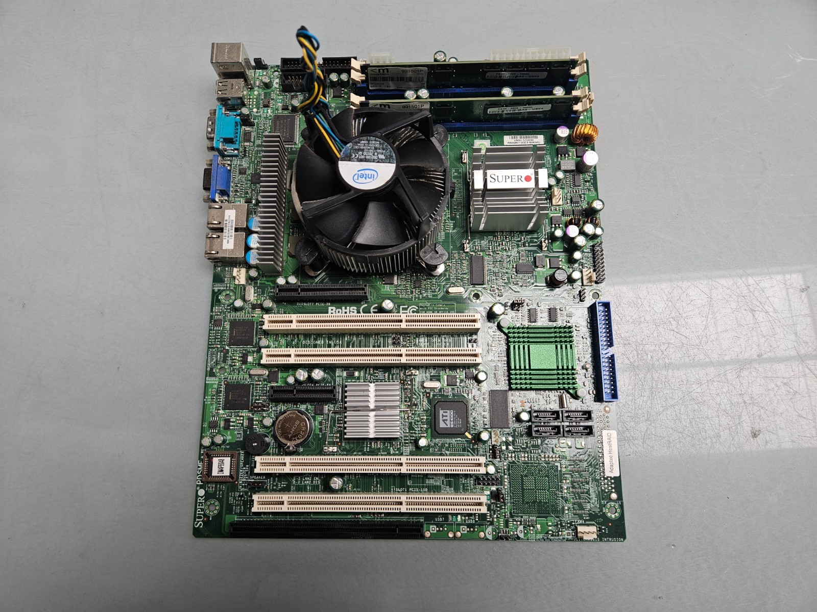 Super Micro Server Motherboard PDSME+ with 2 GB RAM