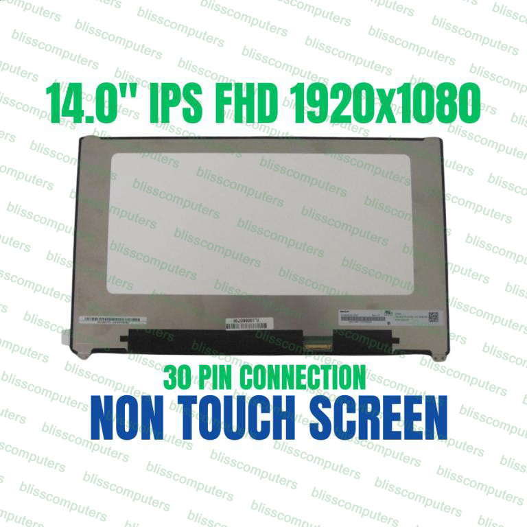 Dell DP/N 522V0 0522V0 14.0" LED LCD Screen 1920X1080 WUXGA FHD IPS Display