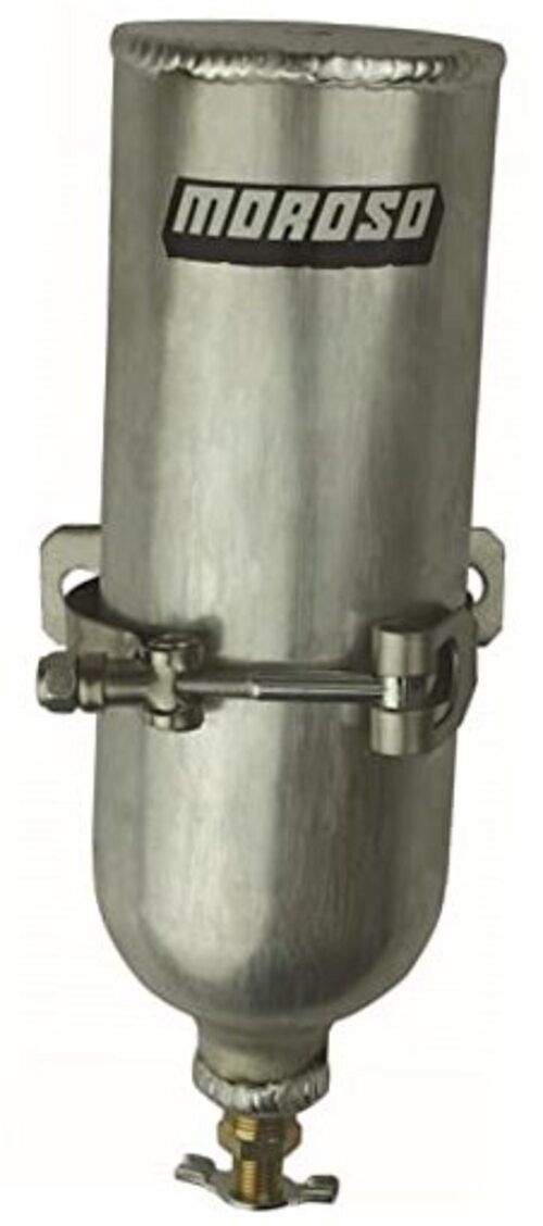 63774 Aluminum Coolant Overflow Tank, 3" OD x 9" Tall
