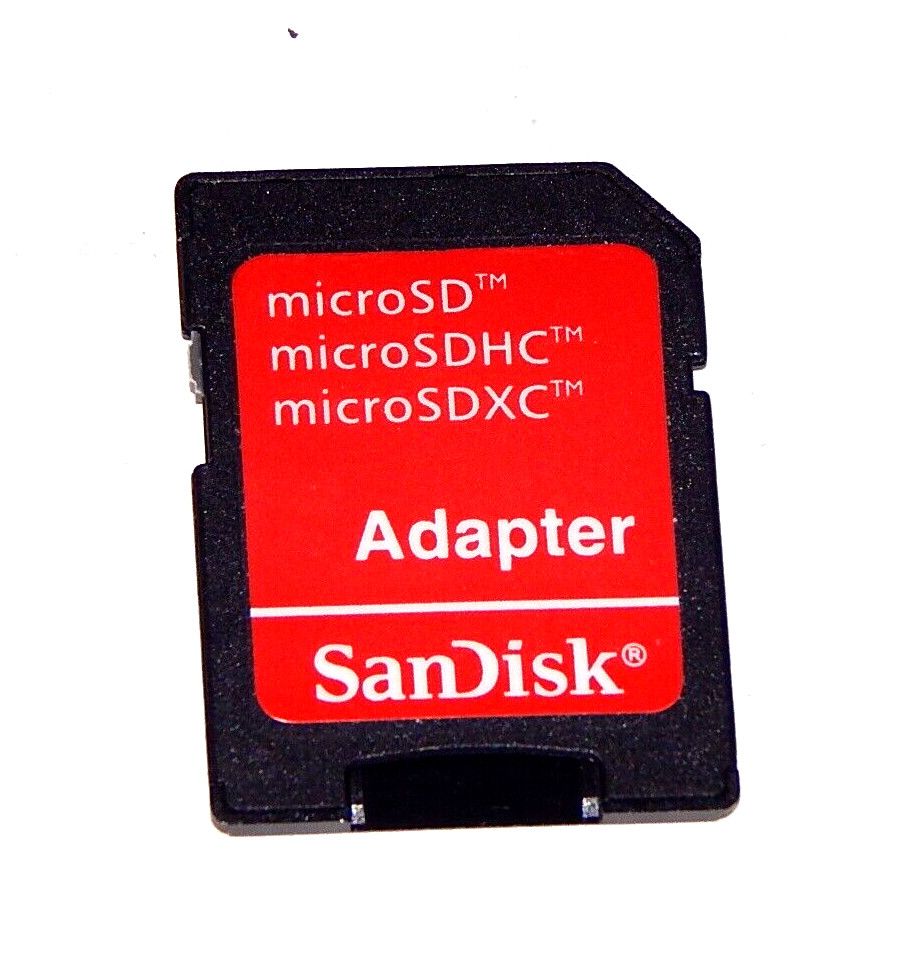 Set of 10 Sandisk Micro SD Mini TF Card Adapters  (Micro SD to SD Card)