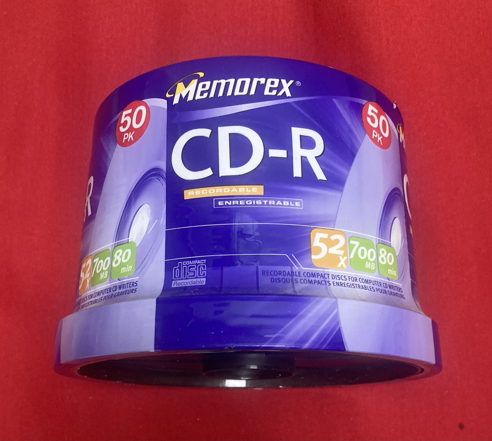 Memorex CD-R 50 Count New Sealed
