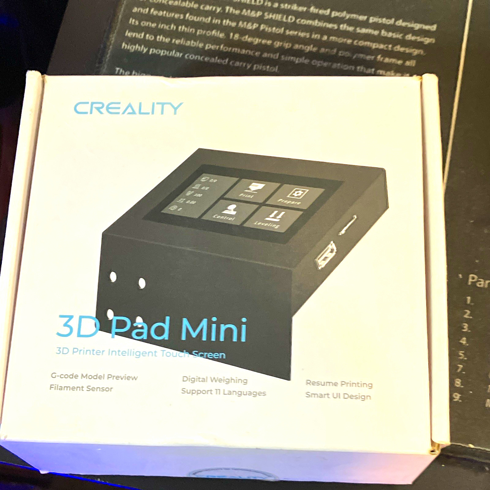 Creality 3D Pad Mini Touch Screen Controller for Creality 3D Printers  32 bit