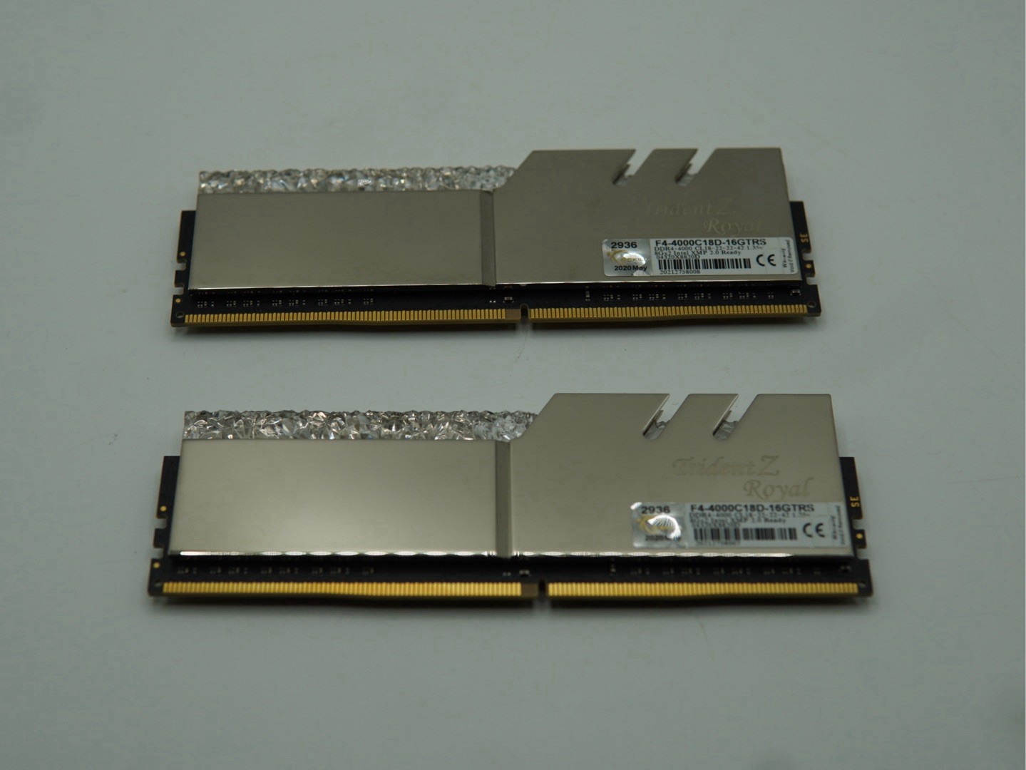 G.Skill Trident Z Royal Series 16GB 2x8GB Ram DDR4 4000MHz Cl18-22-22-42