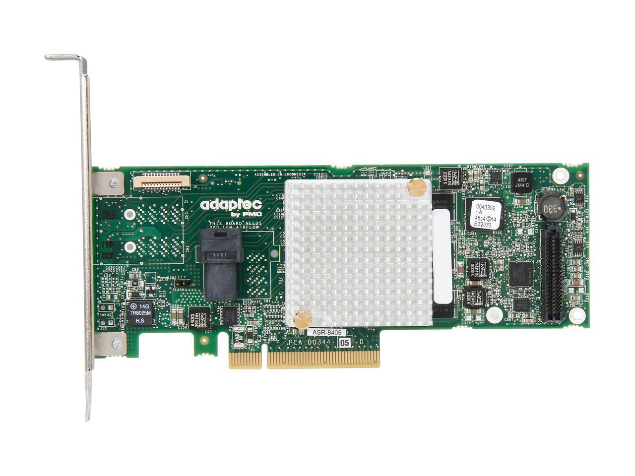Adaptec Microsemi 2277600-R ASR-8405 12Gb/s SAS/SATA RAID Adapter Controller