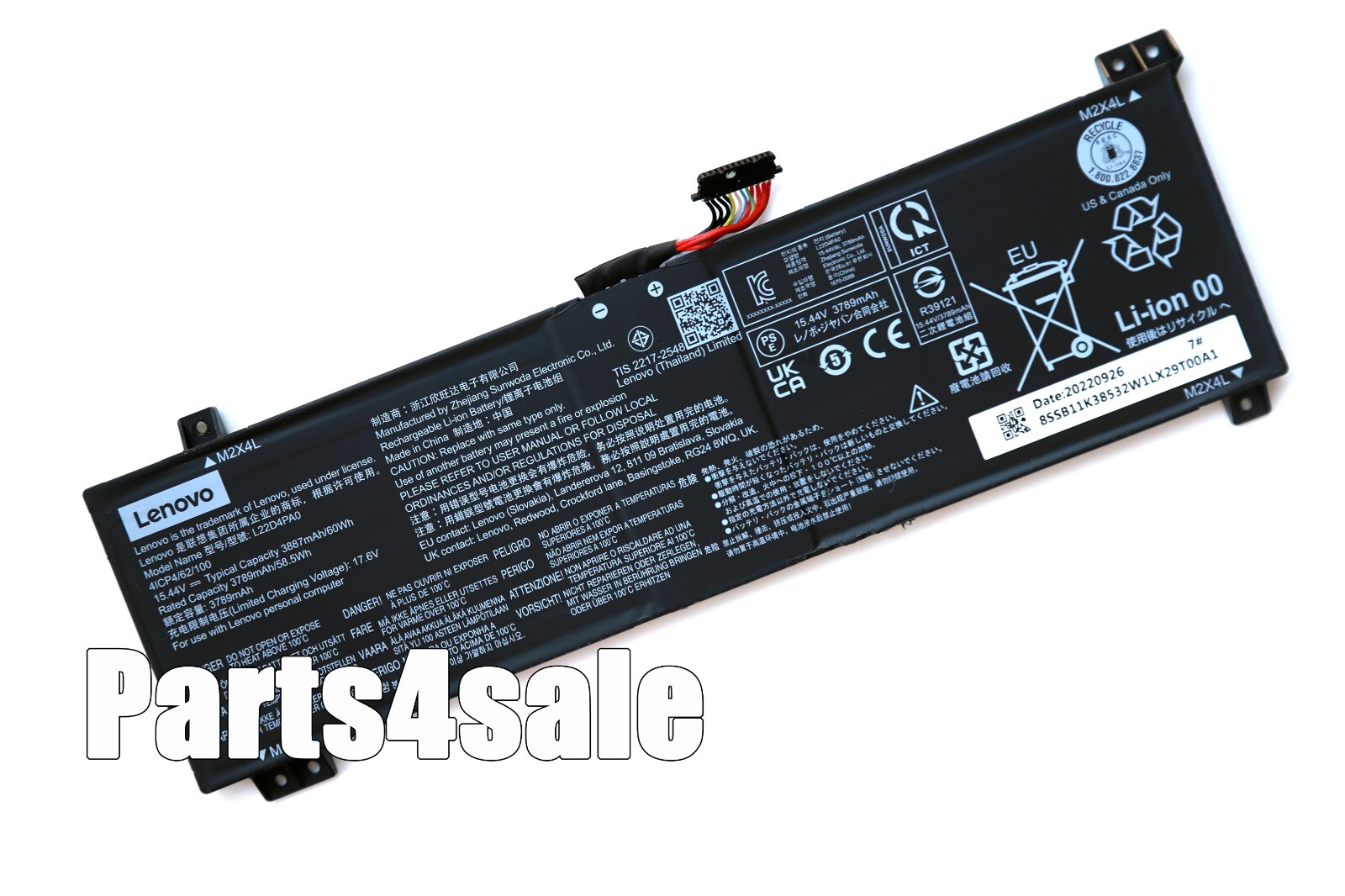 Genuine L22B4PA0 L22C4PA0 L22D4PA0 L22L4PA0 Battery for Lenovo LOQ 15IRH8 15APH8