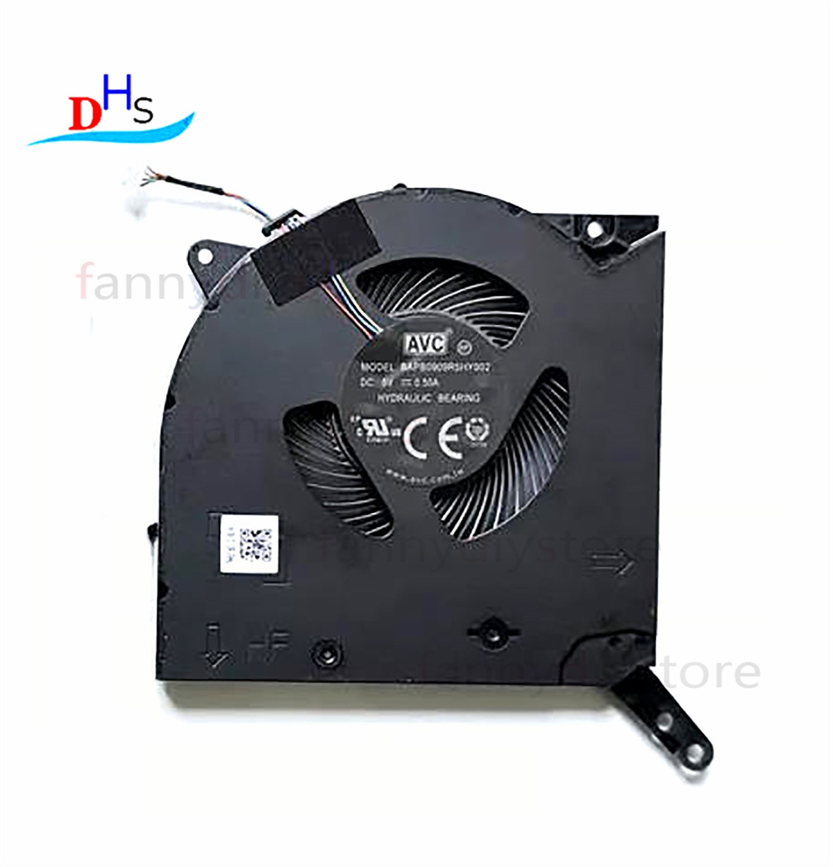 New For AVC  BAPB0909R5HY002 Laptop Cooling Fan  5V 0.50A