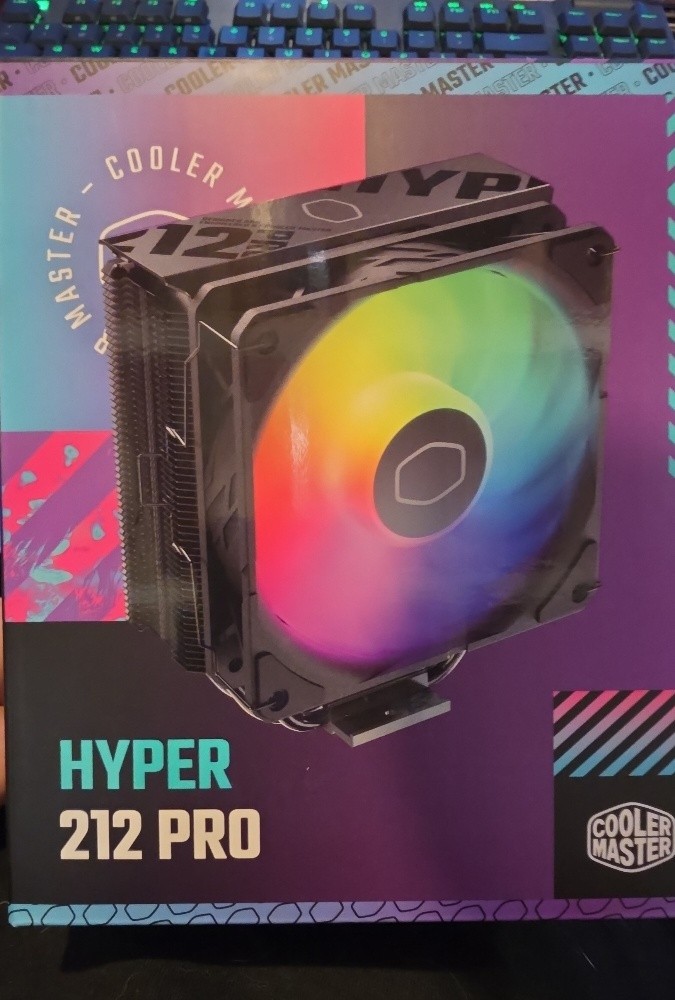 Cooler Master Hyper 212 Pro CPU Air Cooler ARGB Fan 120mm AM5 AM4 LGA1700 New