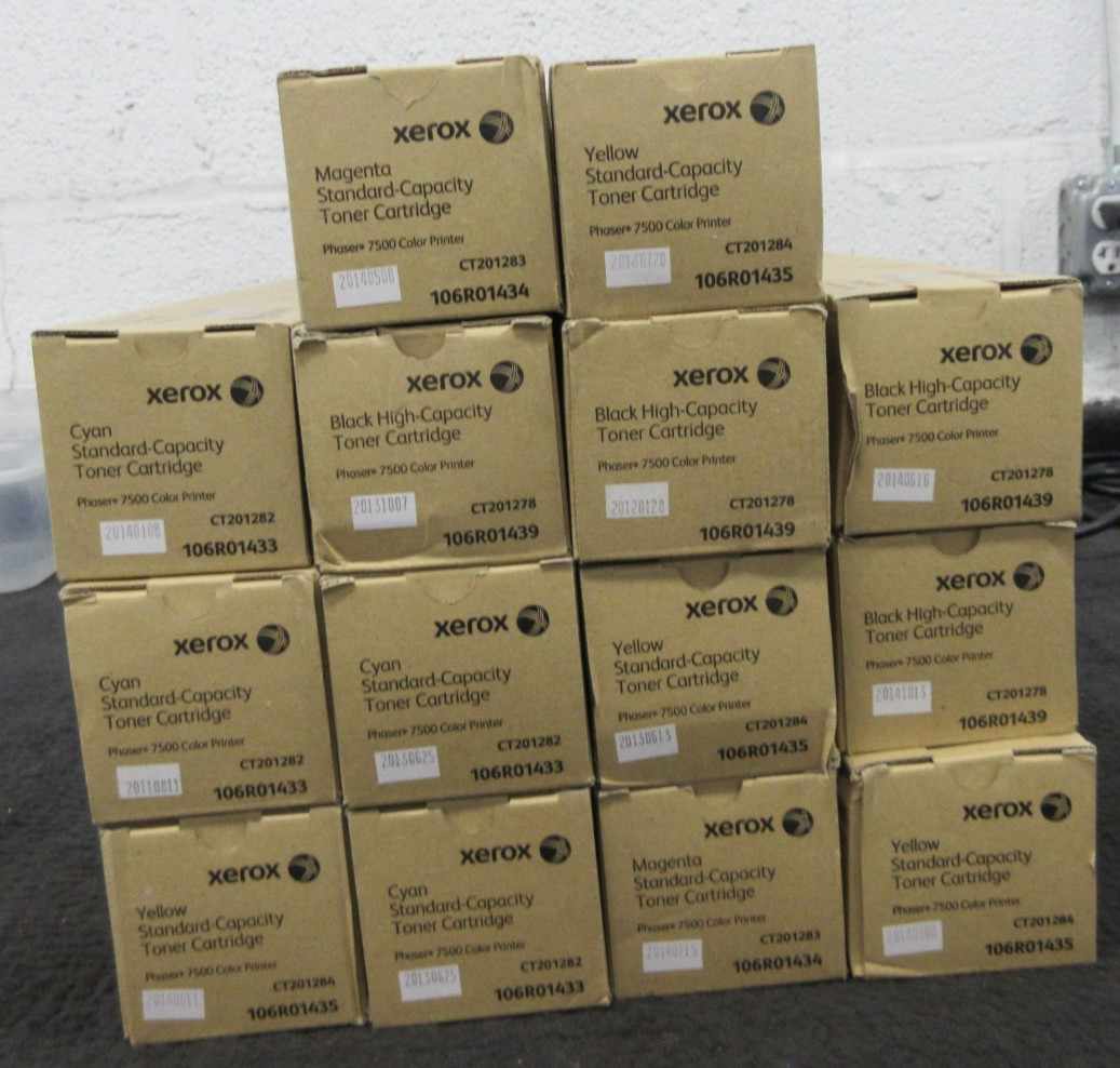 lot of 14 XEROX  VERSALINK ORIGINAL SEALED - READ DESCRIPTION