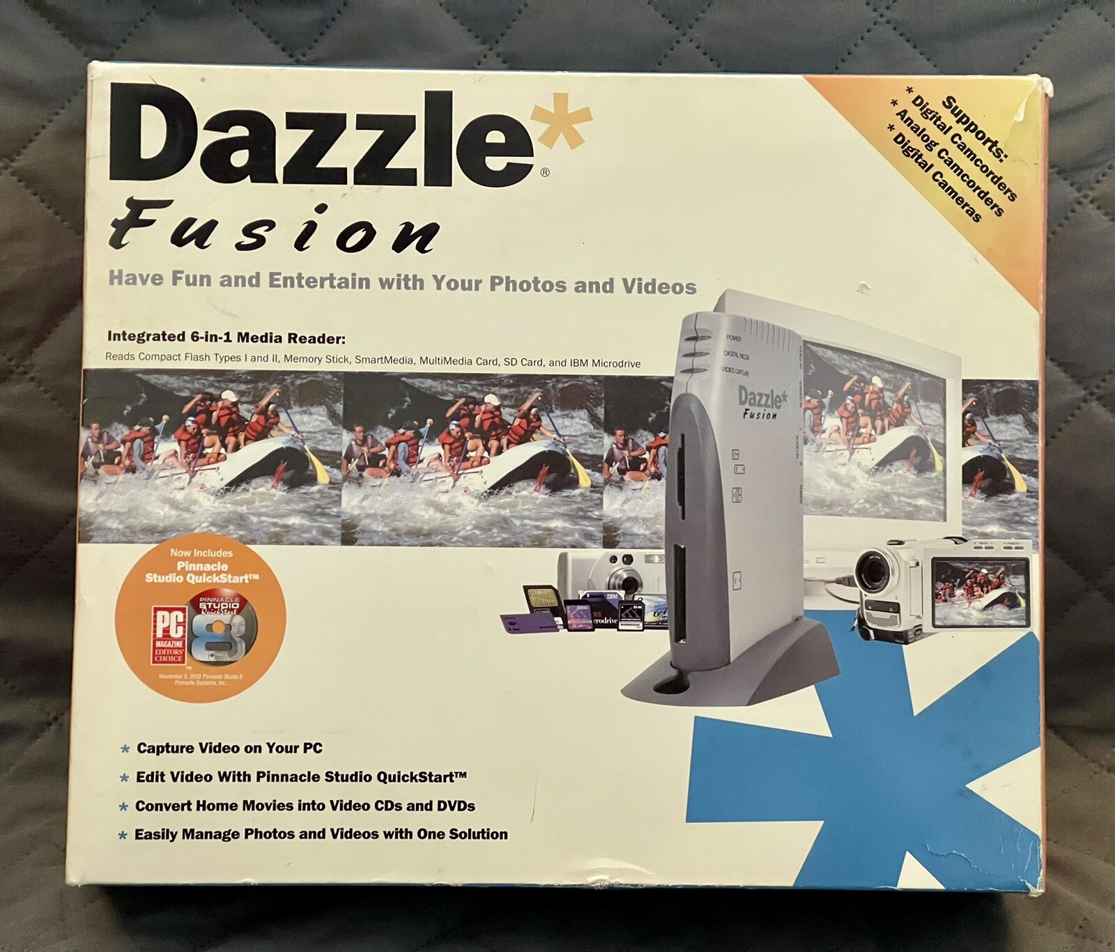 VNTG Pinnacle Systems -  Dazzle Fusion Integrated 6 in1 Media Reader
