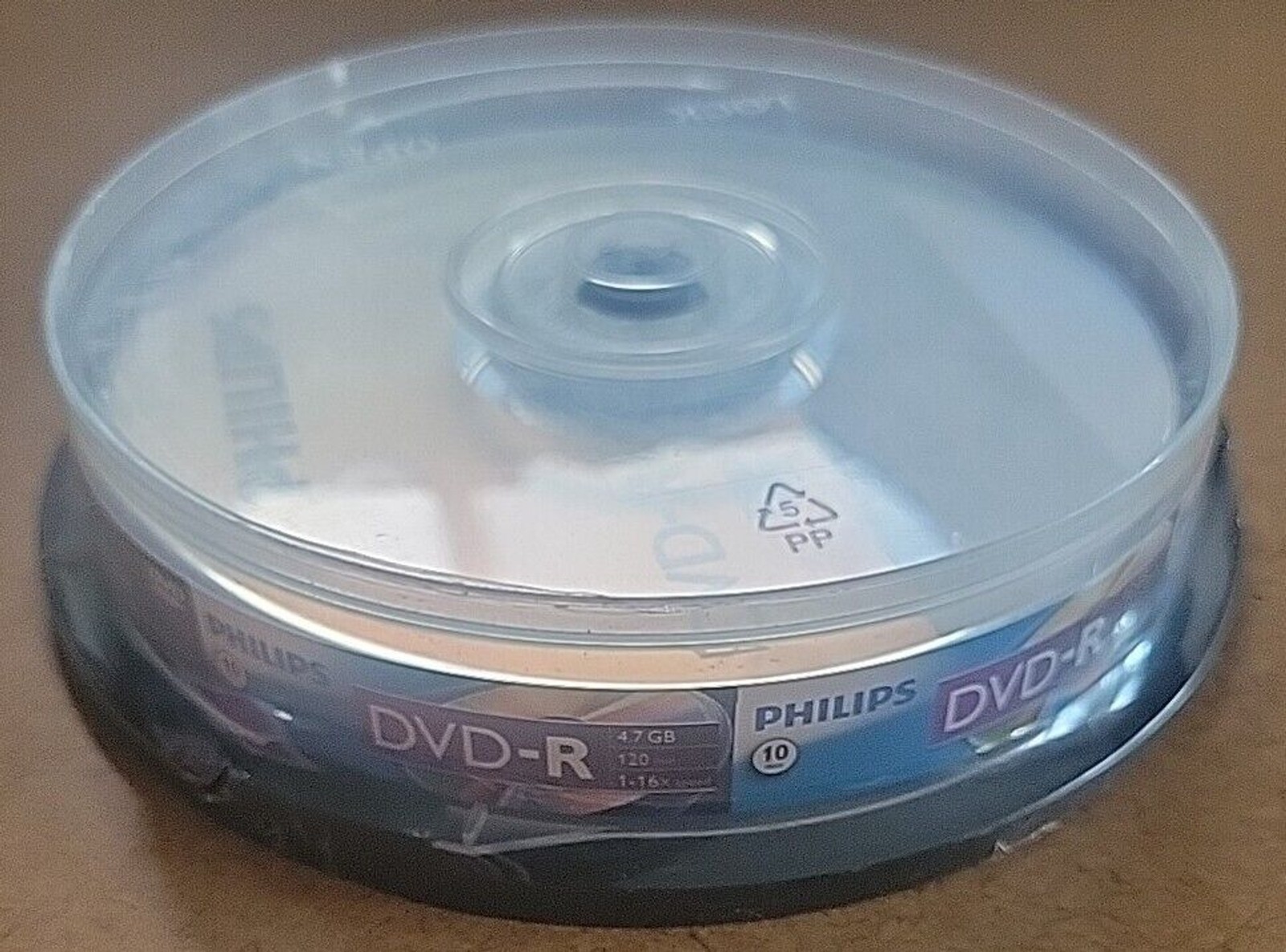 Philips 4.7 GB DVD-R 10Ct Spindle (DM4S6B10F/17) 10 Discs