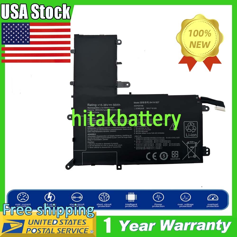 B41N1827 0B200-03070200 Battery for ASUS ZenBook Flip 15 UX562FA-AC033T UX562FD