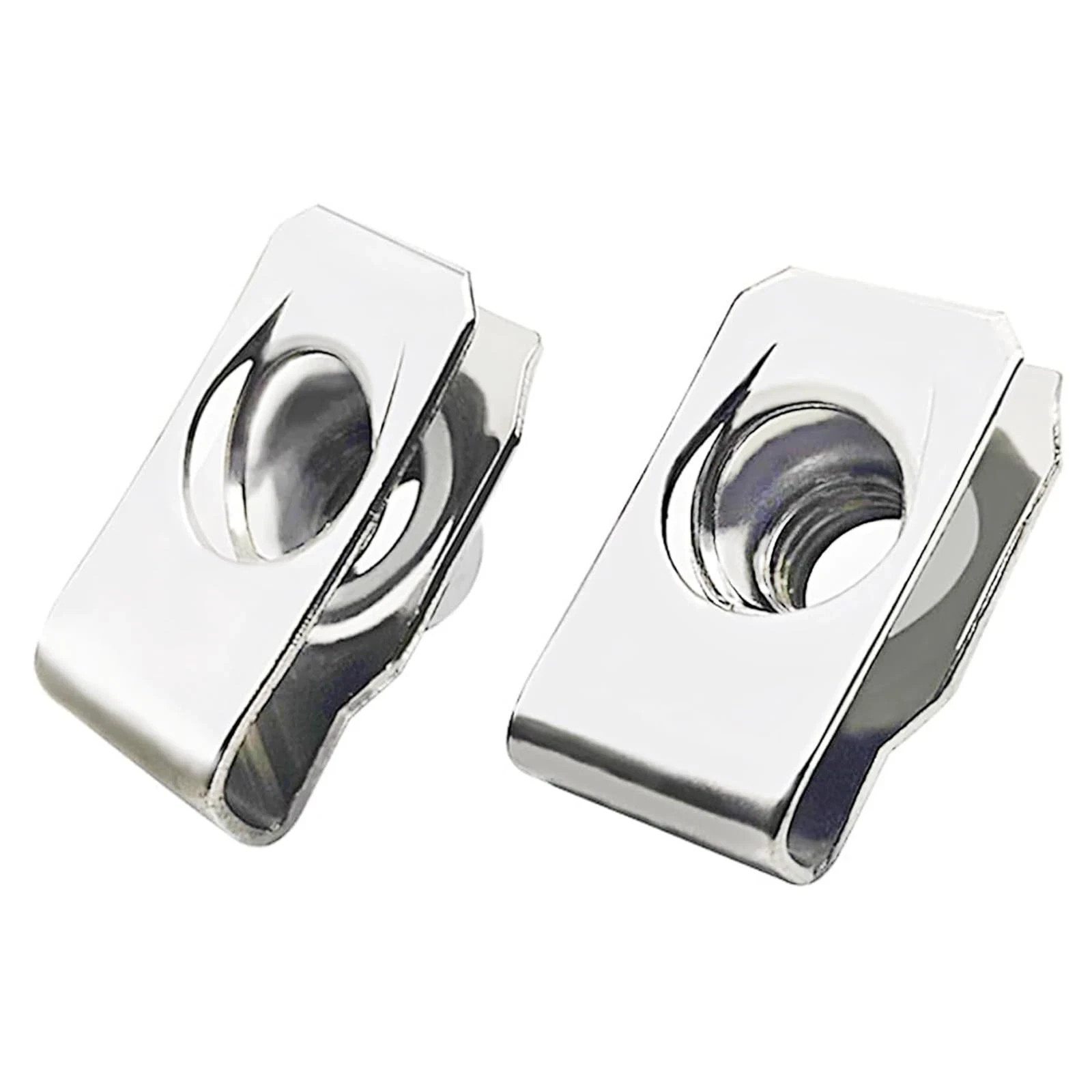 M6 Regular Extruded U-Nut U-Clip-On Nuts Stainless Steel 18-8 304 U-Clip Nuts...