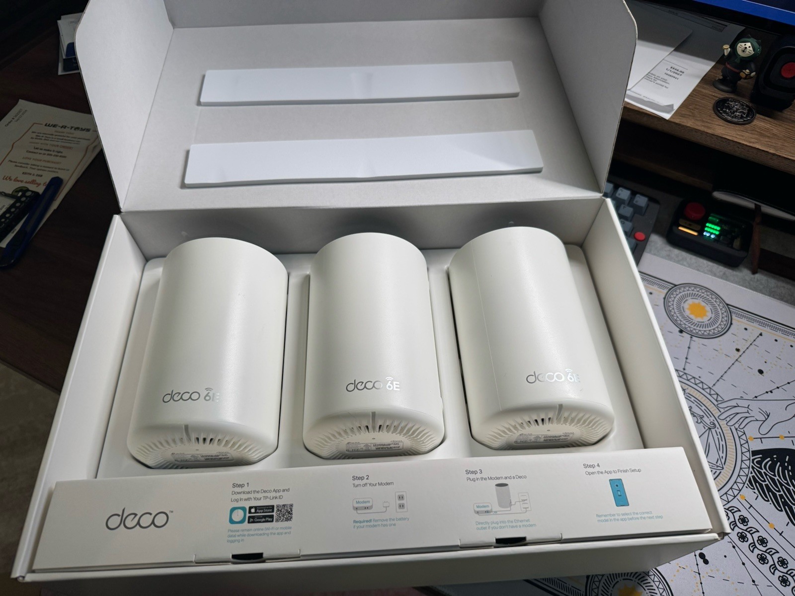 TP-Link Deco XE75 PRO AXE5400 Tri-Band Wi-Fi 6E Mesh System 2.5Gig