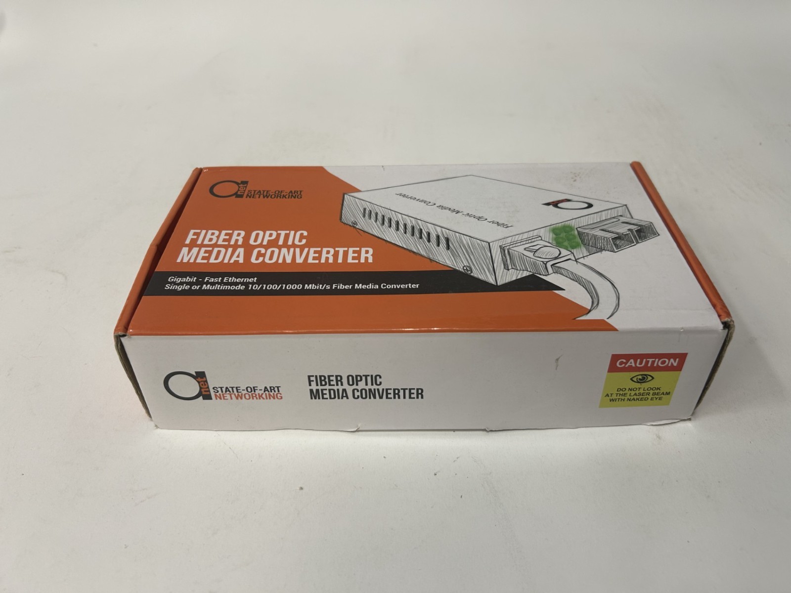 ADnet AN-UM-SMC-AS-J  Slot - Gig-Ethernet - Fiber Optic Media Converter