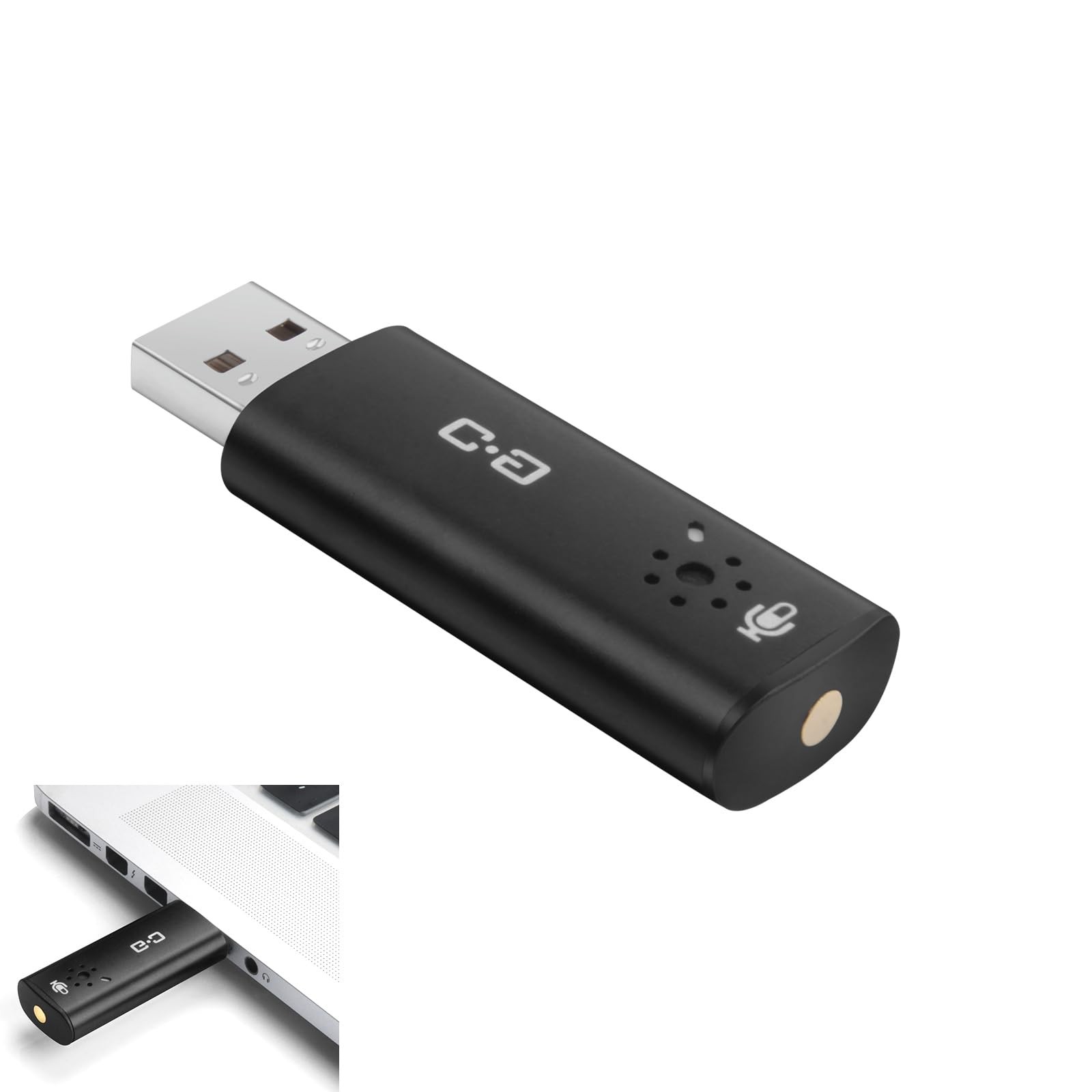 Upgrade USB Microphone with Touch Mute for Laptop & Desktop Computer