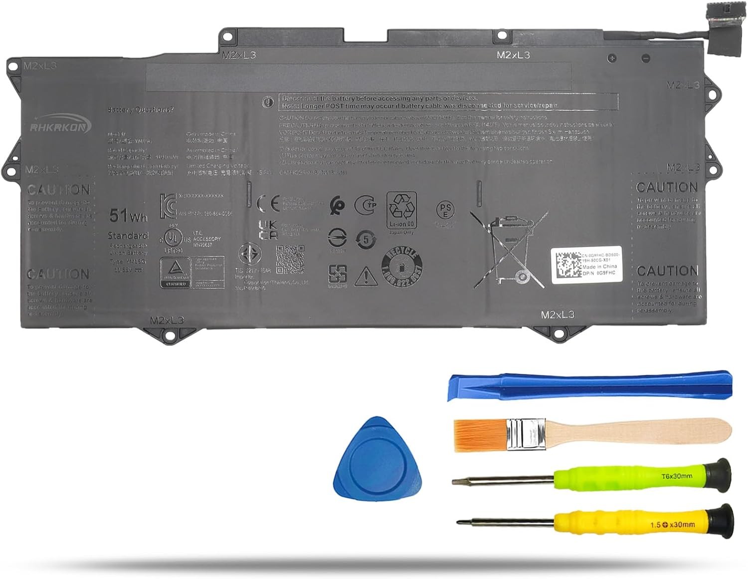 YM15G Laptop Battery Replacement for Dell XPS 13 9315 Series ebook for 9315 2