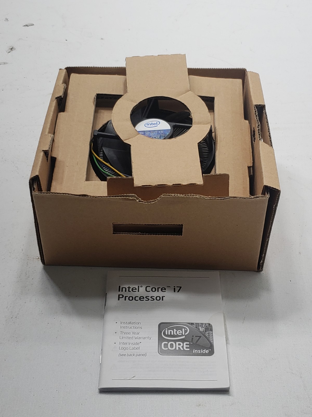 Intel E29477-002 CPU Cooler Heatsink Fan 4-Pin PWM Copper Core LGA115x