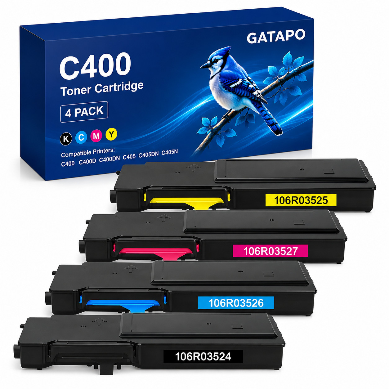 C400 106R03524 4Pack Toner for  Versalink C400 C405 C400D C405N C400DN C405DN
