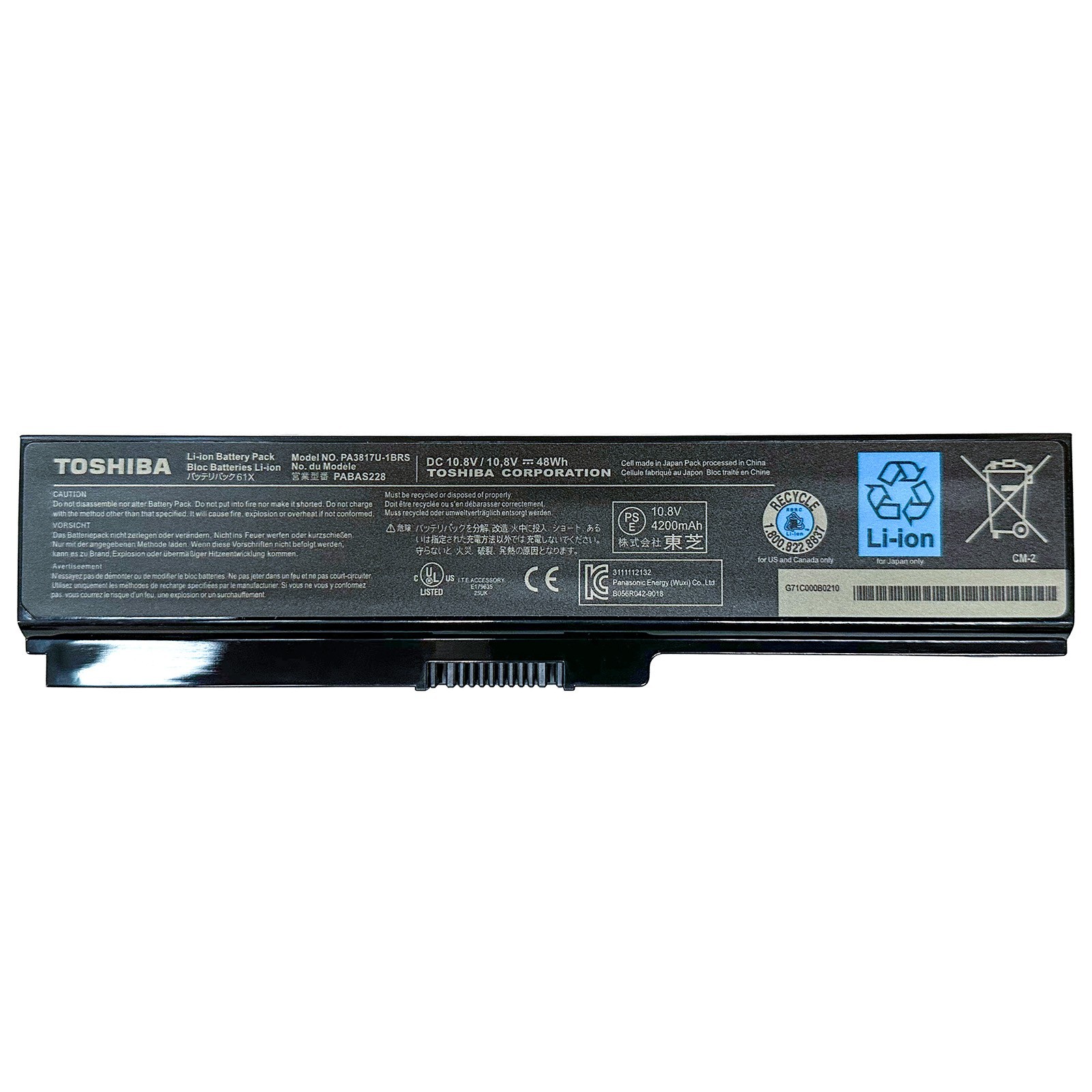 lot Genuine OEM PA3817U-1BRS Battery for Toshiba Satellite L745 L750 L755 L755D