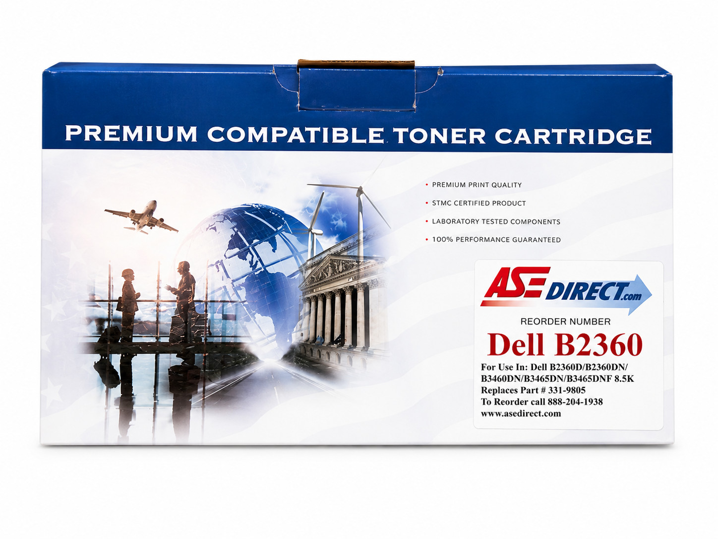 ASE Direct Dell B2360 Compatible Toner Cartridge 331-9805 New