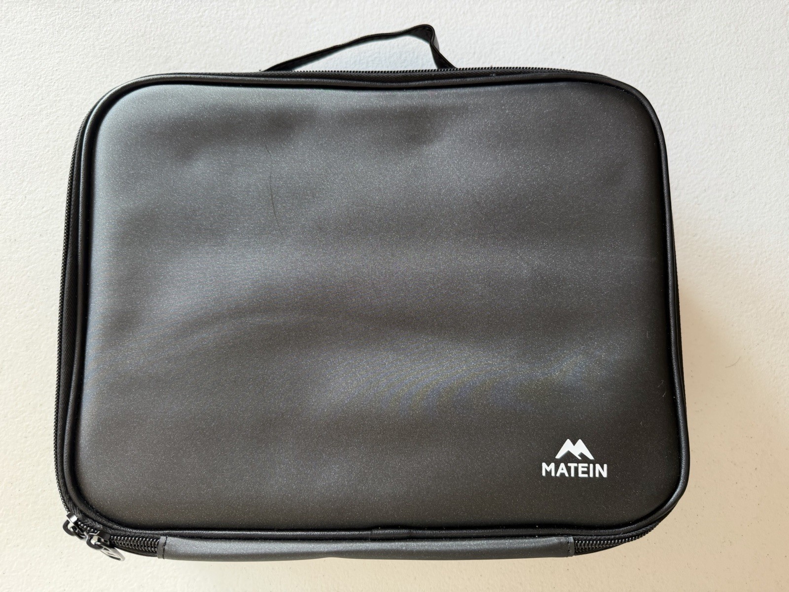 MATEIN Shockproof Cable Cord Organizer Bag Business Travel Storage Case Black