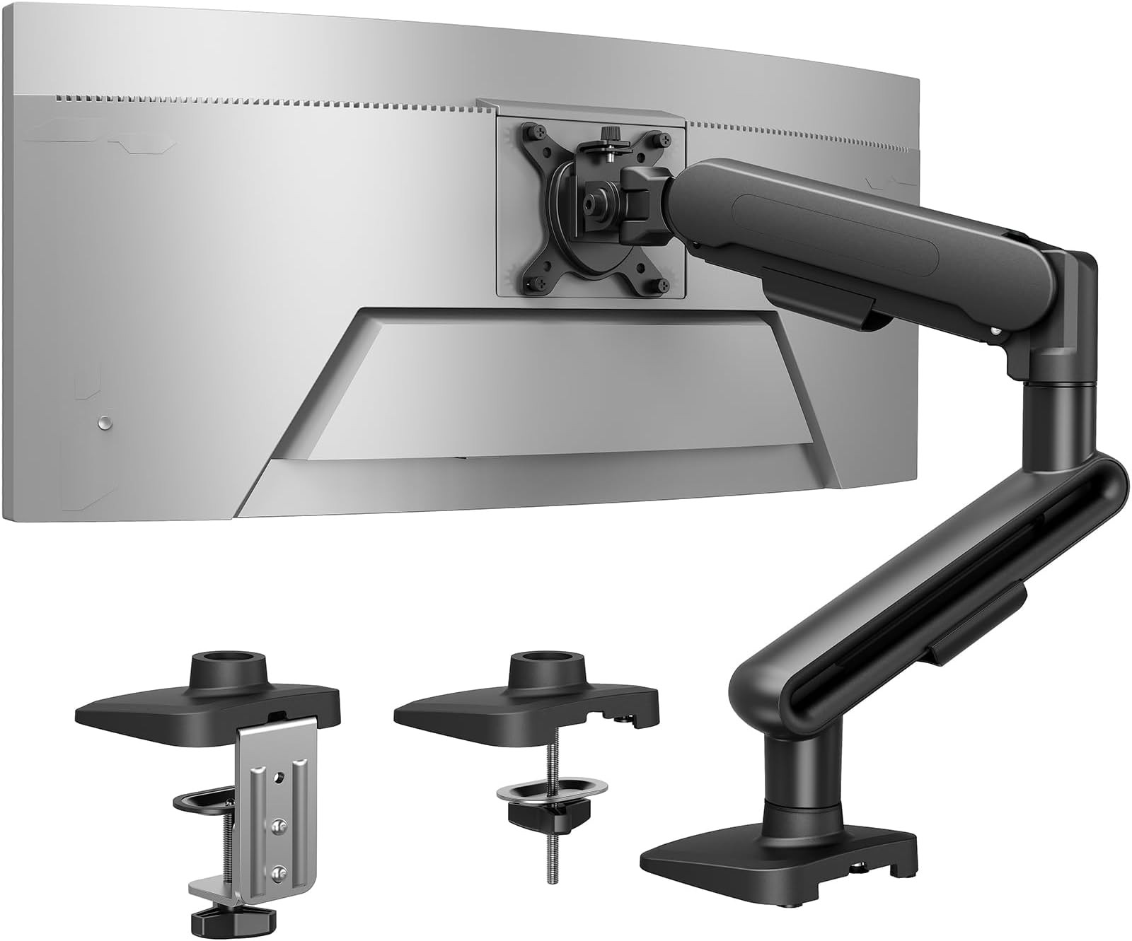 HUANUO Ultrawide Monitor Arm for 13 – 40" Screens, Single Monitor Mount Holds...
