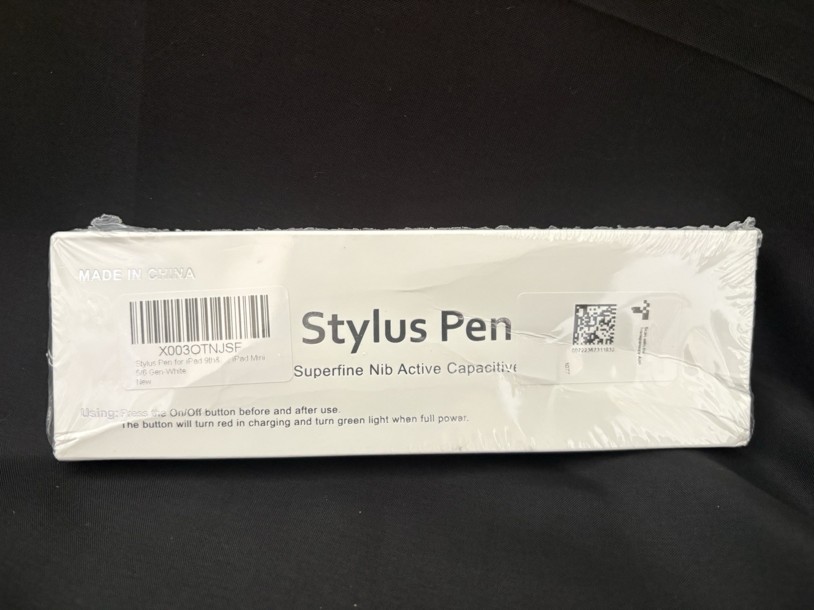 Stylus Pen Superfine Nib Active Capacitive White Precise for Ipad