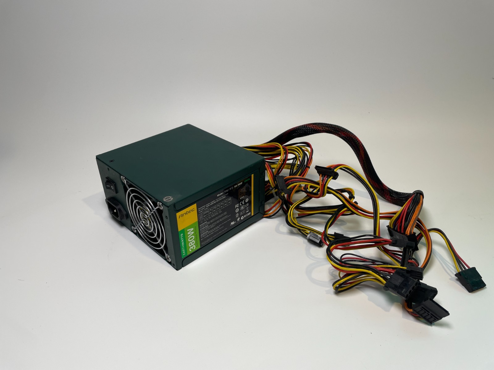 Antec EarthWatts EA-380D Green 380W 80 PLUS Bronze ATX PC Power Supply PSU