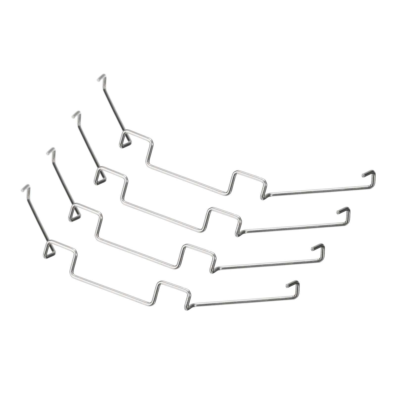 4pcs CPU Heatsink Fan Buckles, 9CM Wire Buckle Upper Hook Type Fixing Clips PC