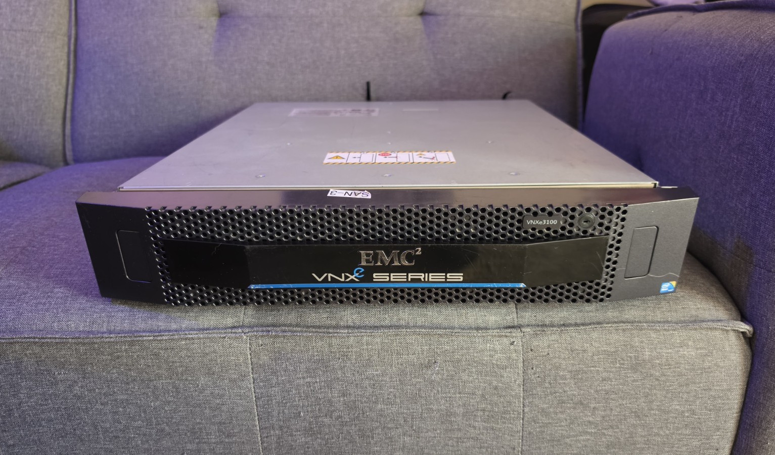 EMC VNXe3100 VNXe SAN Array 6TB SAS iSCSI Dual SP.  SEE NOTES