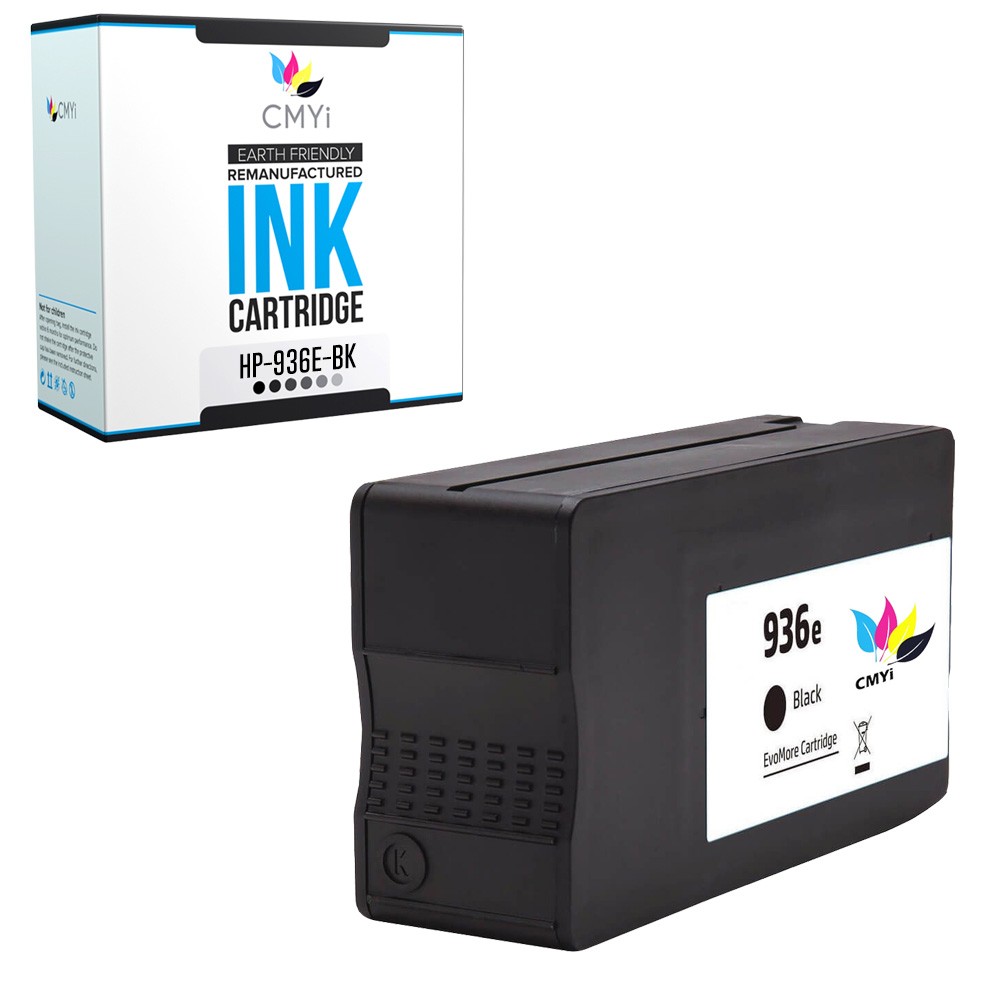 Compatible CMYi 936e Black Ink Cartridges for HP OfficeJet Pro 9135e 9125e 9135e