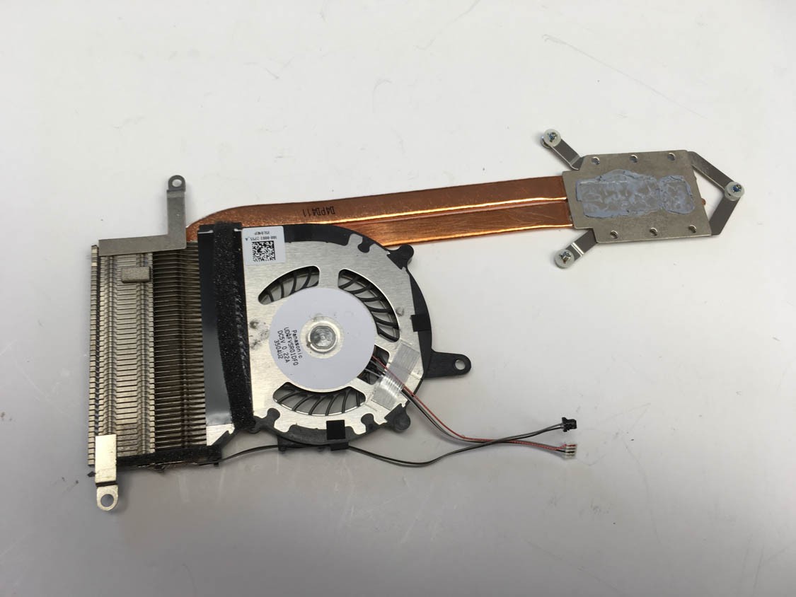 OEM Sony VAIO SVP132 Series 13" Cooling Fan W/ Heatsink 300-0001-2755_A