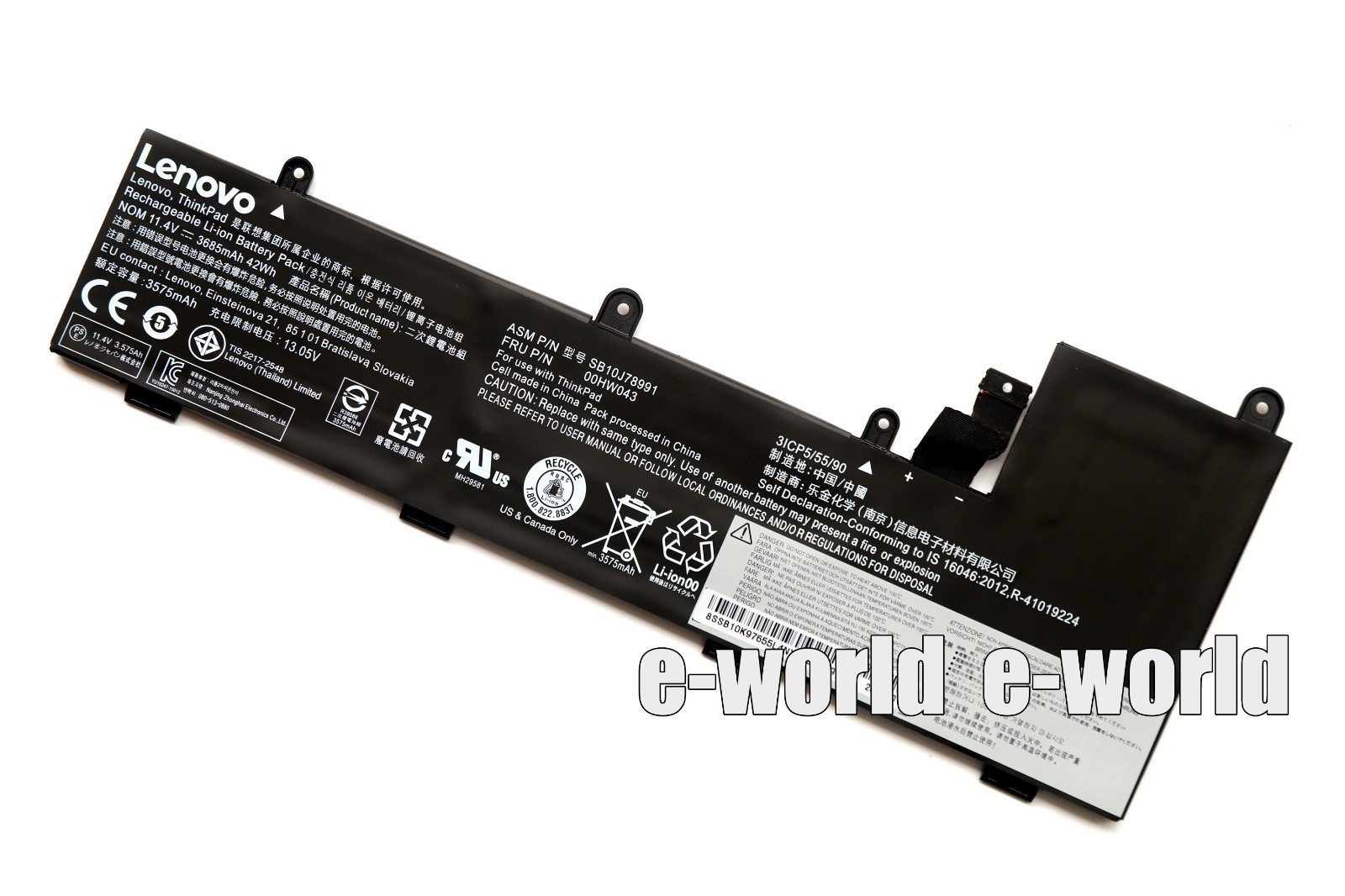 Genuine 01AV443 00HW042 00HW043 00HW044 Battery For Lenovo ThinkPad Yoga 11e 3rd