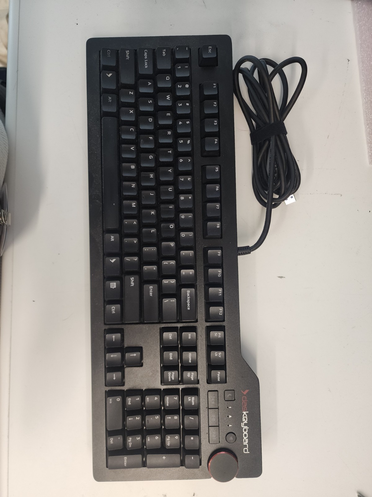 Das Keyboard 4 Professional Mechanical Keyboard Cherry MX DASK4MKPROSIL-3G7-r1.5