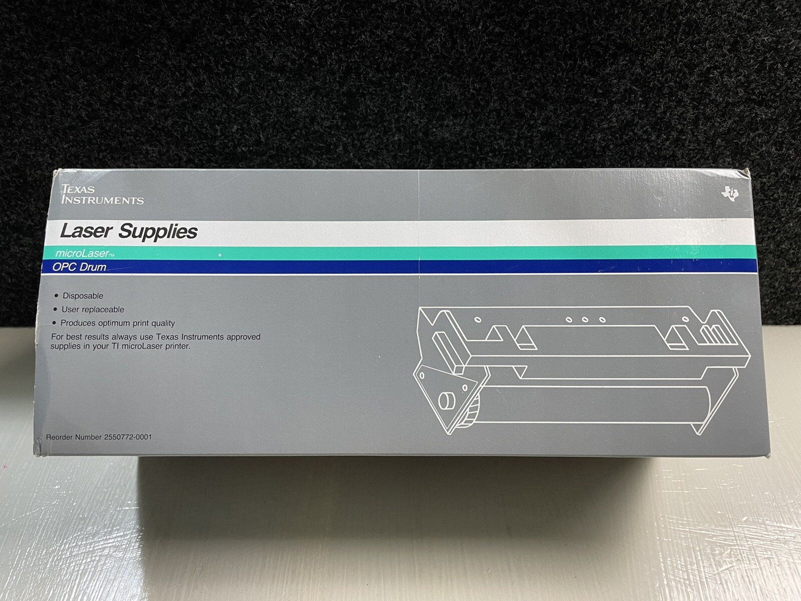 Genuine Texas Instruments Laser Supplies Micro Laser Printer OPC Drum NOB New