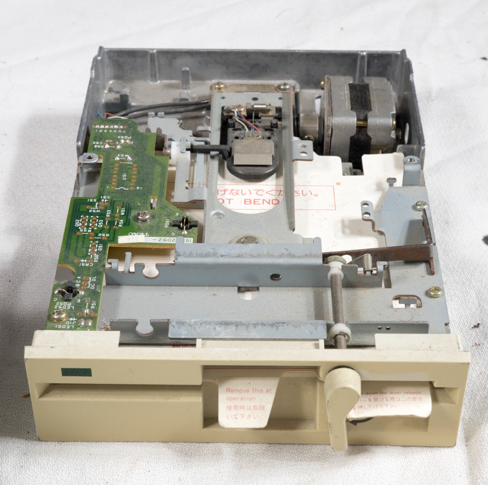 Vintage Teac FD-55GFR-193-U 5.25" 1.2MB high density floppy drive 5178