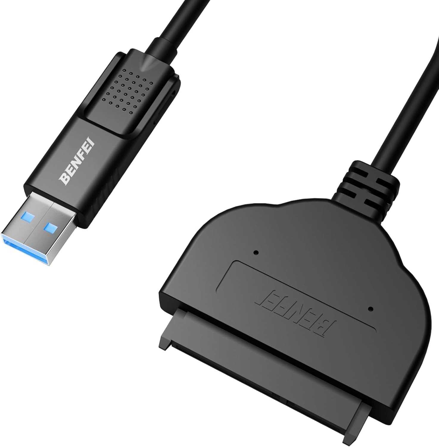 BENFEI SATA to USB Cable, 2in1 USB-C/USB 3.0 to SATA III Hard Driver Adapter Com