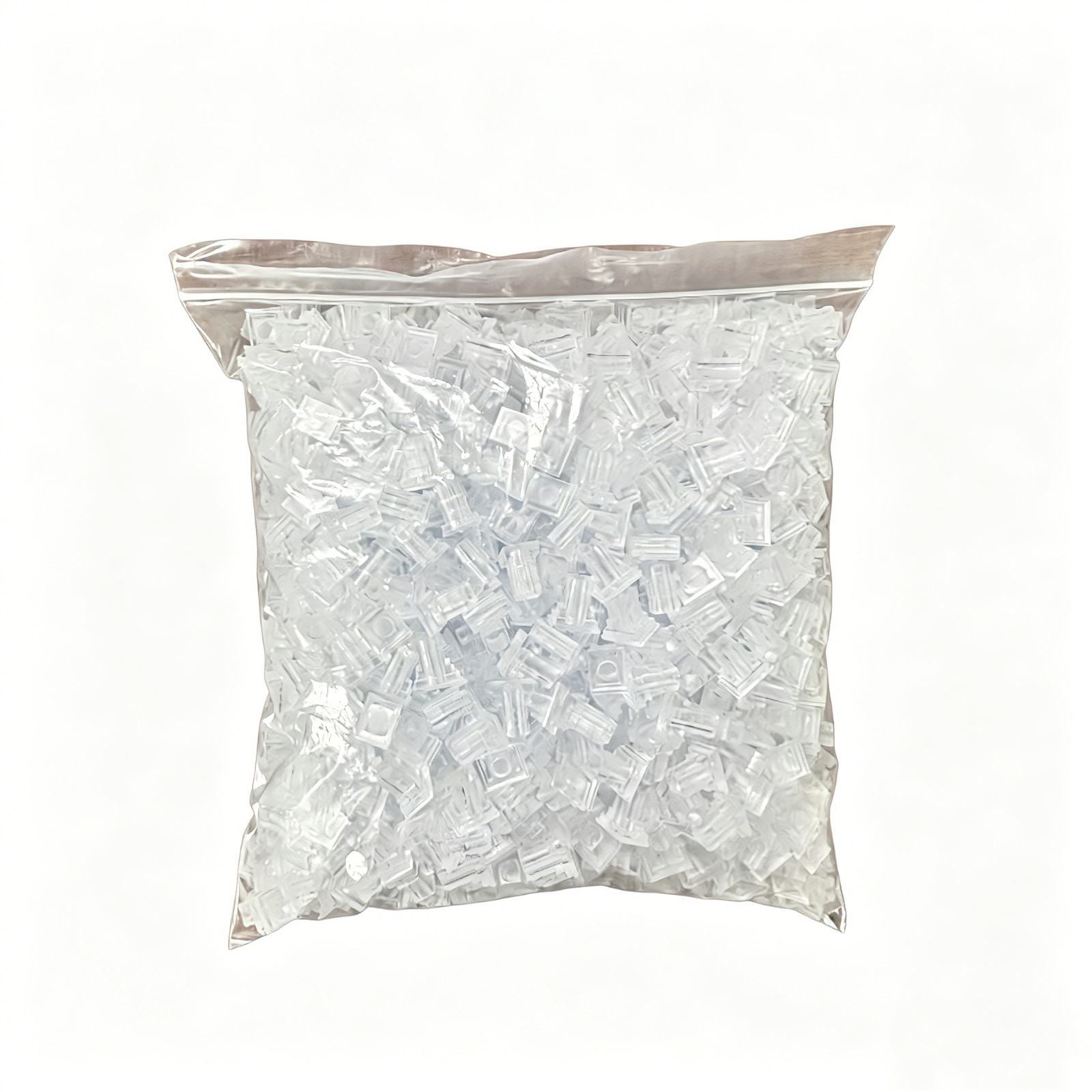 1000pcs SC FC ST Fiber Optic Adapter Coupler Dust Cap Transparent Port Protector