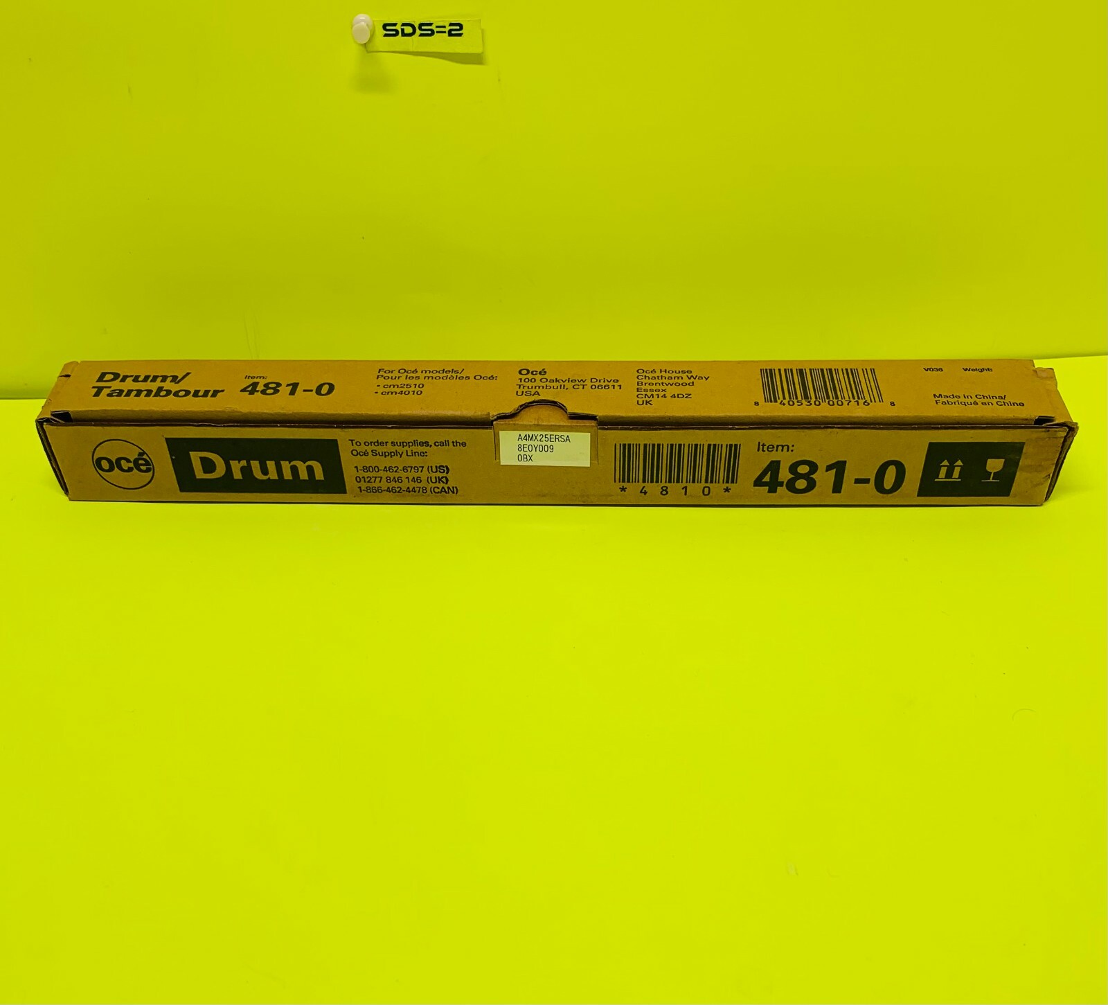 Genuine Imagistics Oce 481-0 Drum Unit for CM2510 CM4010 OEM