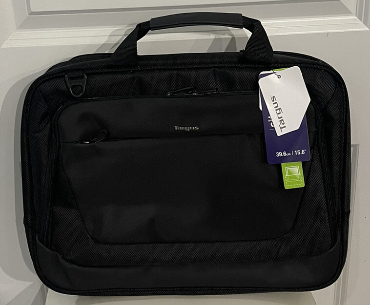Targus CityLite Laptop Briefcase Black 15.6 Inches  NWT