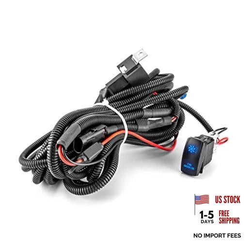 160W Cooling Wiring Harness Kit Fit UTV ATV Off-Road Fan Override