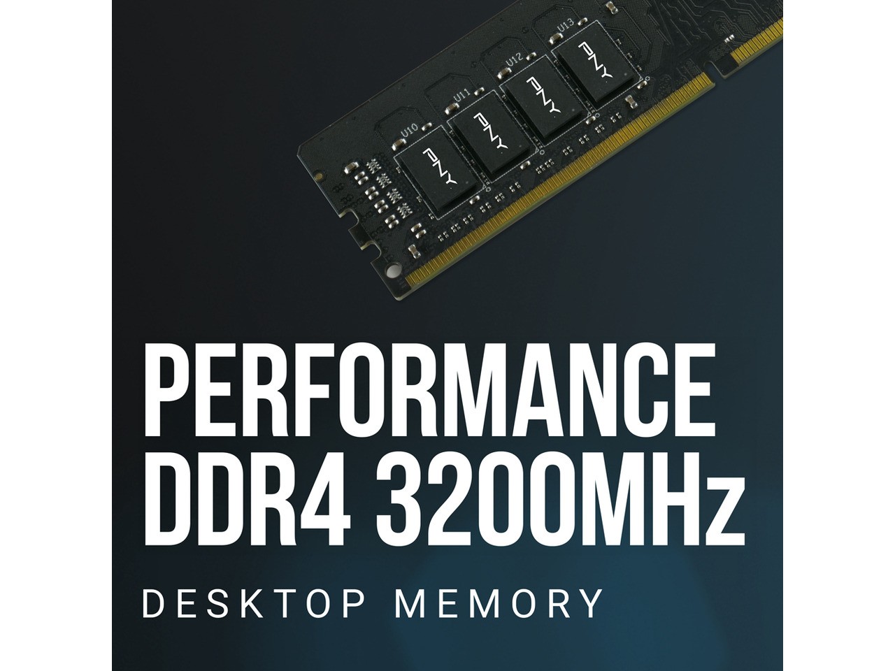 PNY 16GB (1 x 16GB) 288-Pin PC RAM DDR4 3200 (PC4 25600) Desktop Memory Model