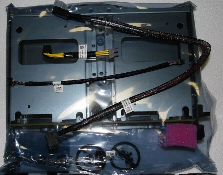 2.5" X 4 REAR HDD FLEX BAY DELL EMC R740xd 12 BAY LFF POWEREDGE SERVER WMJR0
